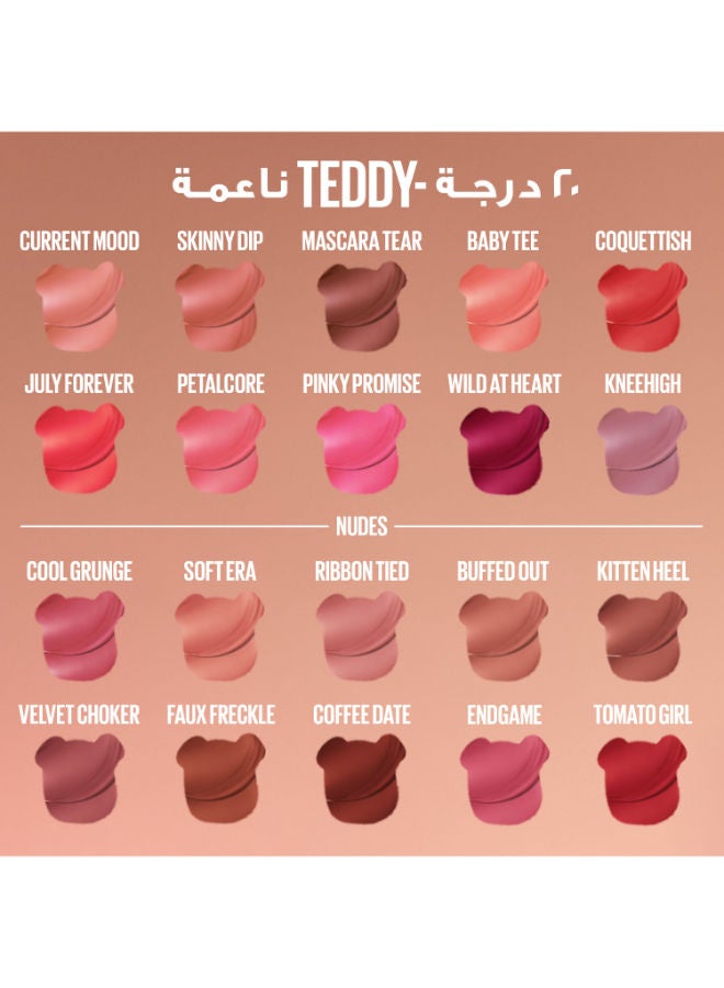 MAYBELLINE NEW YORK Super Stay Teddy Tint Plushwear And Transferproof  100 Kitten Heel - Image 5